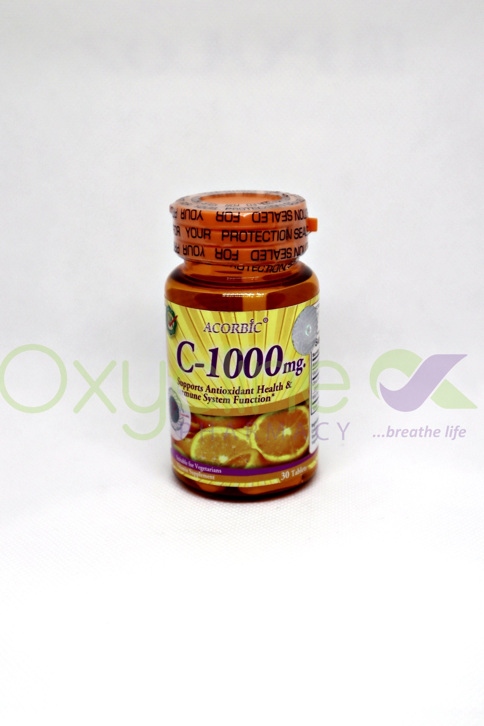 Acorbic Vitamin C 1000mg X30 Oxycline Pharmacy