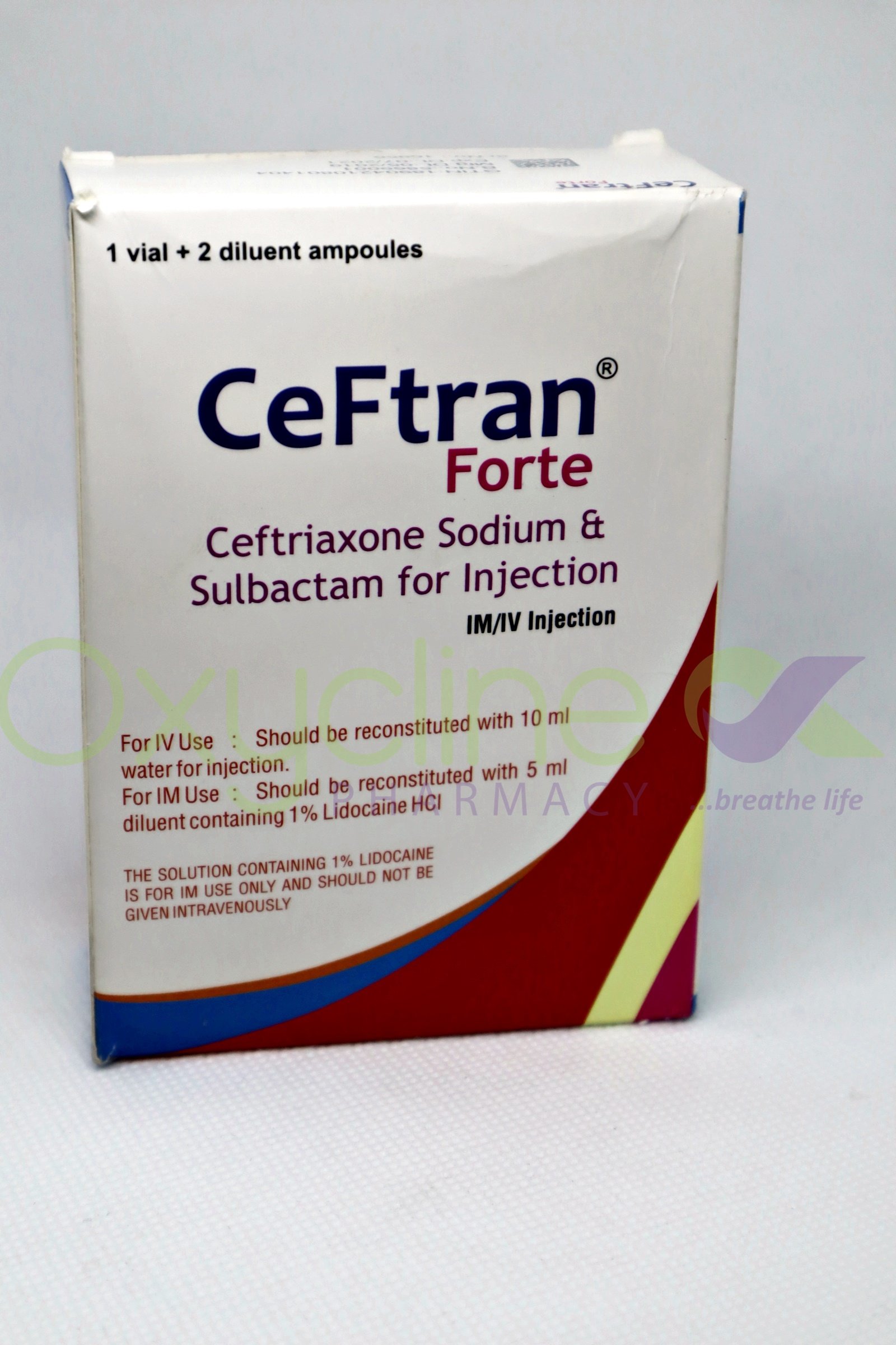 Ceftran Forte Inj 1g 500mg X 1 Oxycline Pharmacy