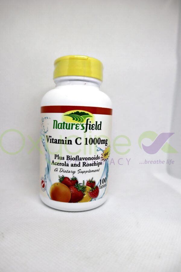 Natures Field Vitamin C 1g X100