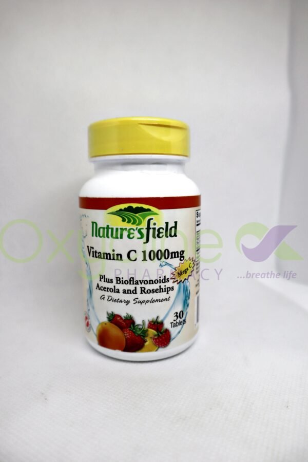 Natures Field Vitamin C 1000mg X 30