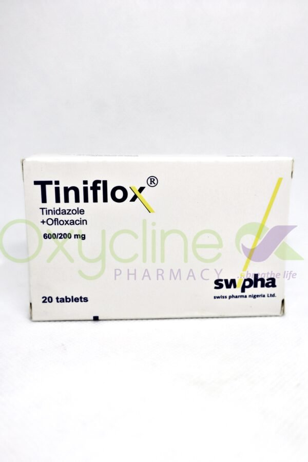 Tiniflox Tabs 600/200mg X 20