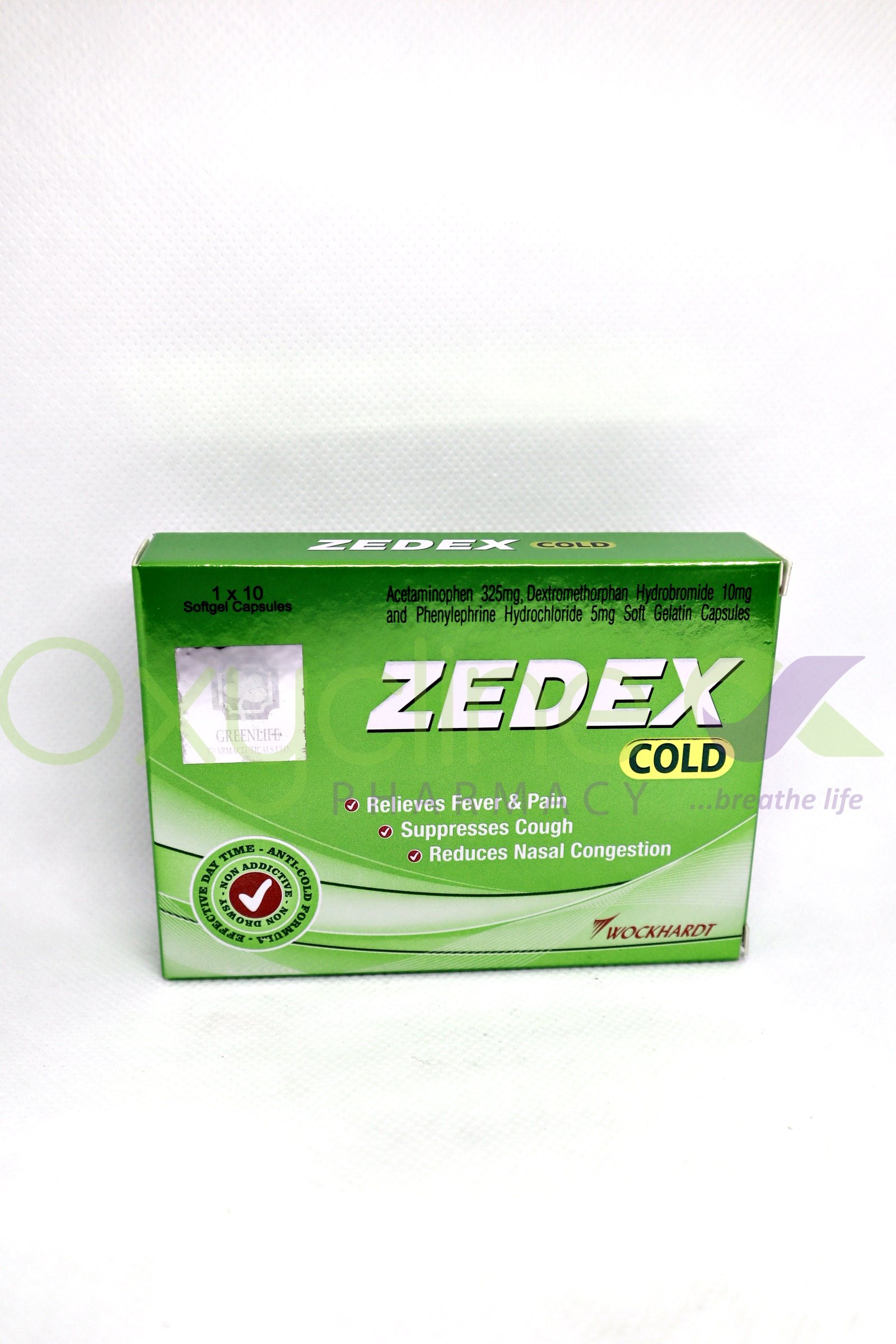 Zedex Caps (Cold) X 10 - Oxycline Pharmacy