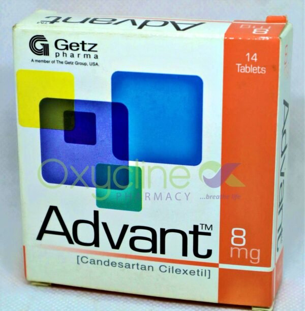 Advant 8Mg Getszpharma X14 Pack