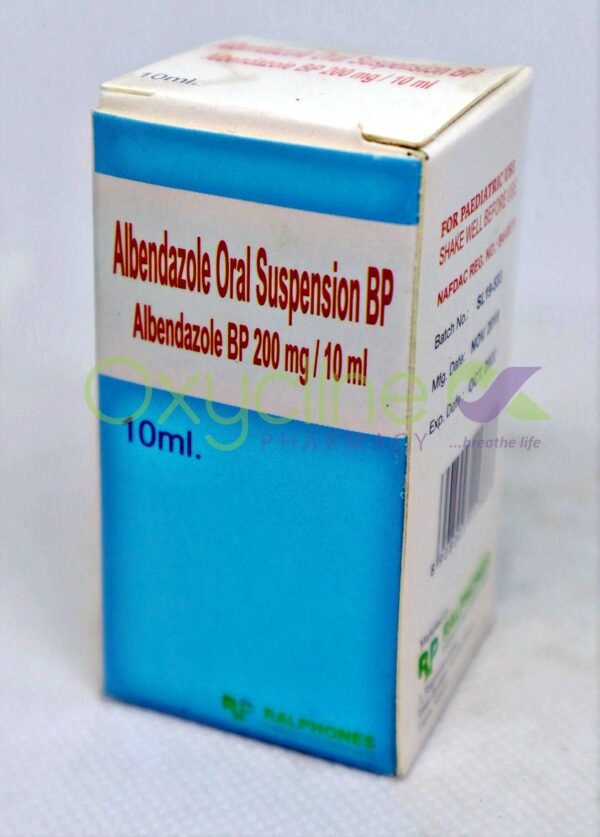 Albendazole Oral Suspension 200Mg/10Ml