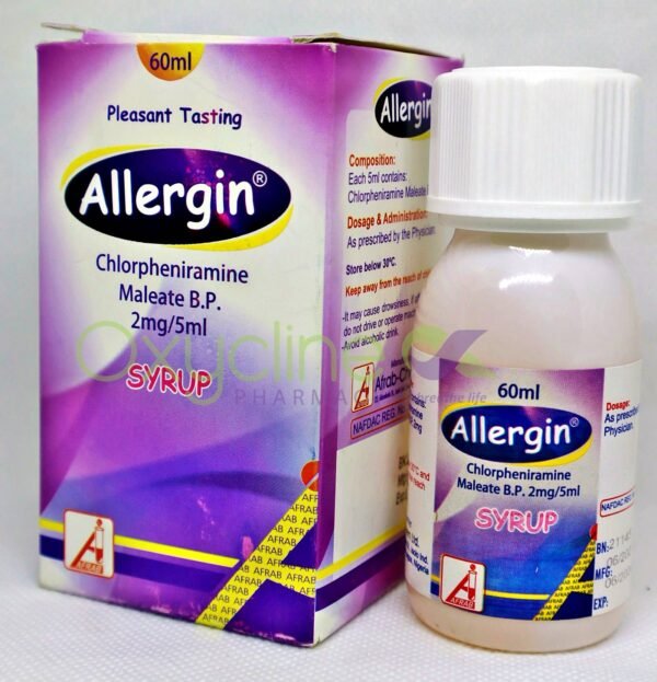 Allergin Sirop 2Mg/5Ml 60Ml