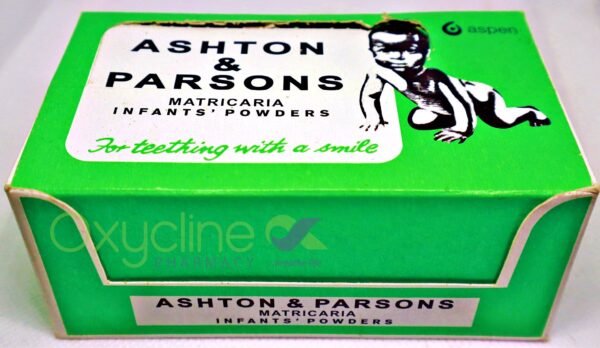 Ashton And Parsons Matricia Teething Powder