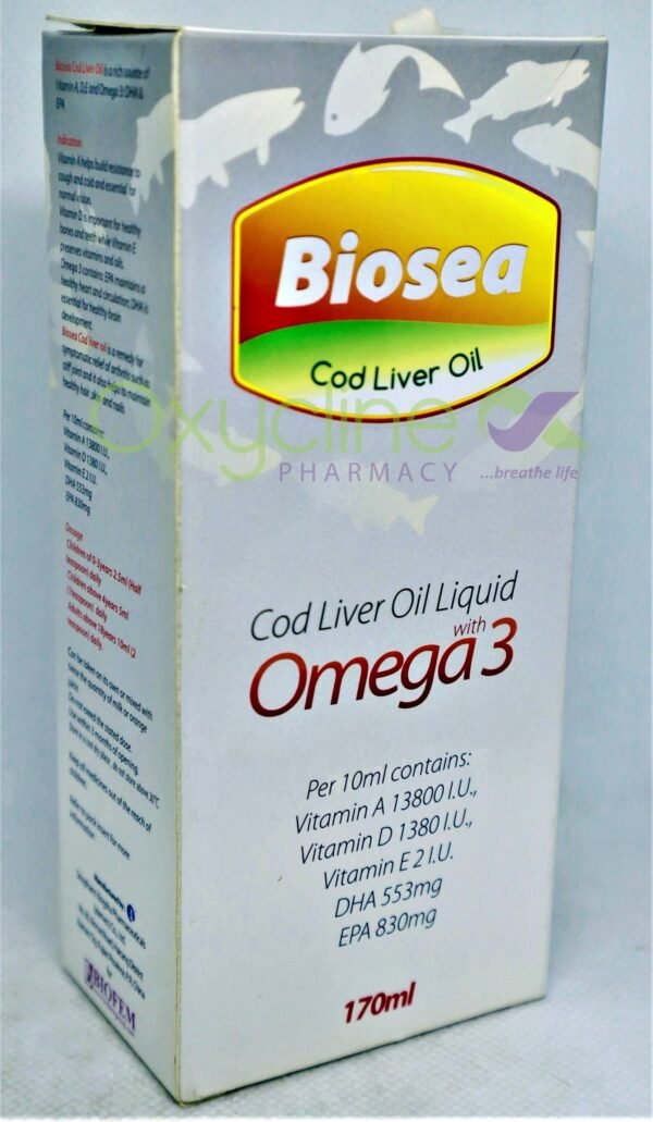 Biosea Cod Liver Oil 170Ml