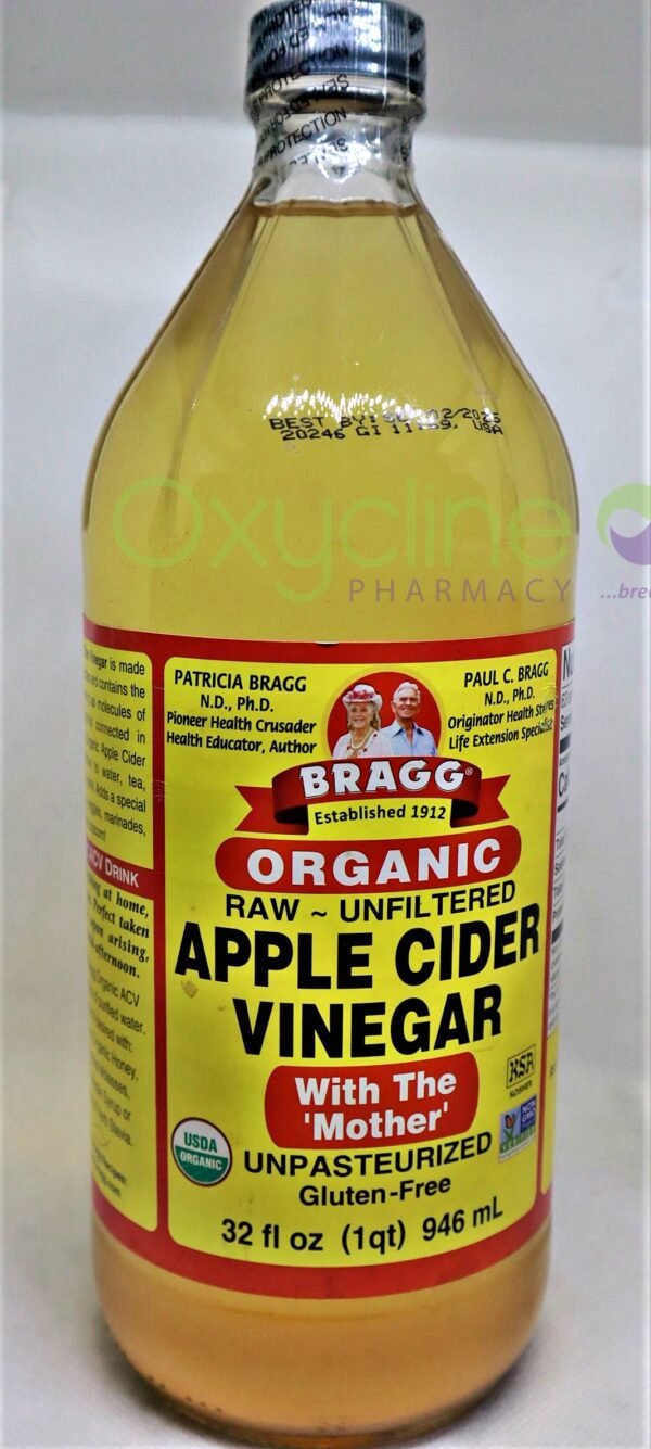 Bragg Organic Apple Cider Vinegar 946Ml