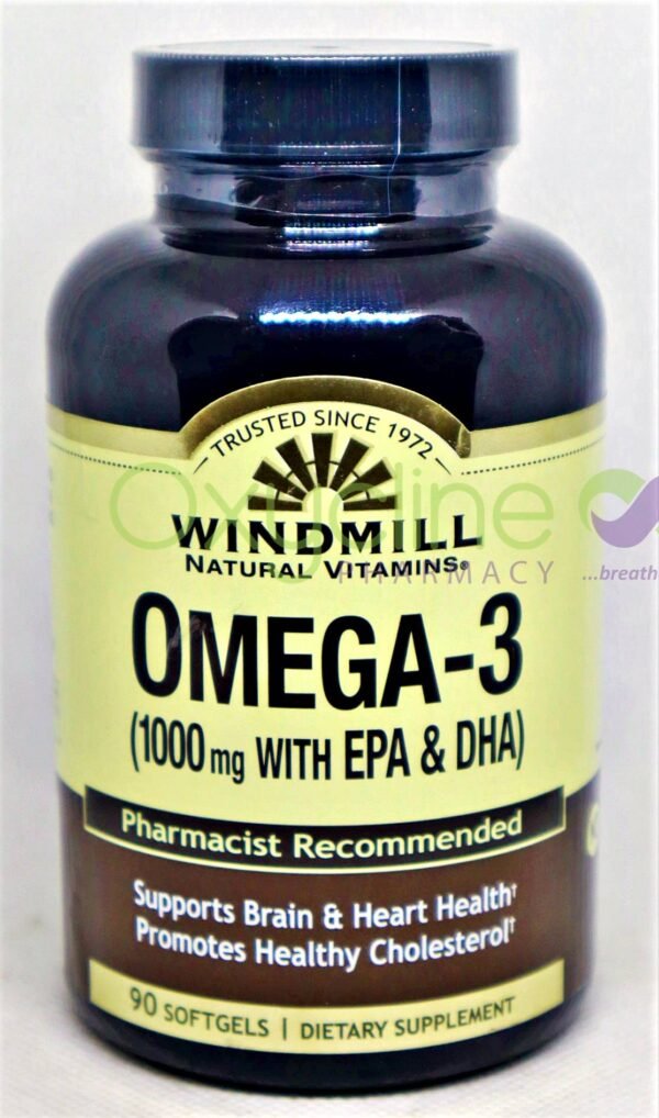 Windmill Omega 3 1000Mg X90 Softgels